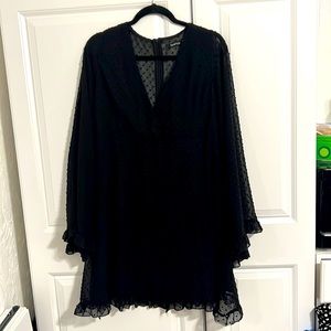 Black dress size 18